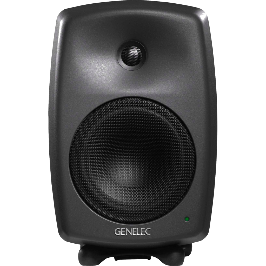[8030CP] Genelec 8030C Studio Monitor – Aktiv 2-veis nærfeltsmonitor med kompakt design og høy ytelse (Mørk grå)