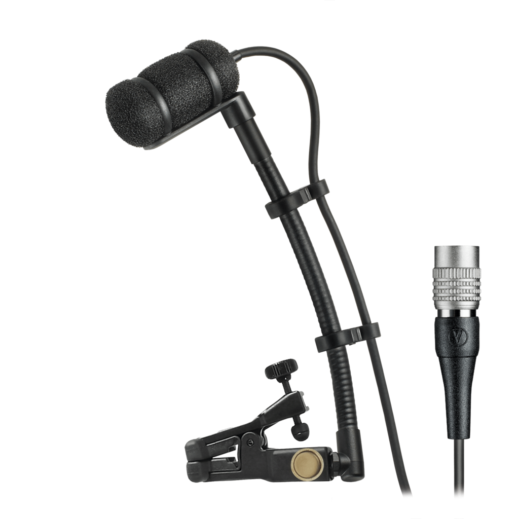 Audio-Technica ATM350UcW – Clip-on kondensatormikrofon for instrumenter