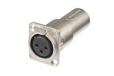 [NA3MDF] Neutrik XLR NA3MDF, 3P feedthrough