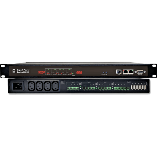 GUDE Expert Power Control 8291-2 – 21-veis AC/DC PDU med måling og fjernstyring (Power Distribution Unit)