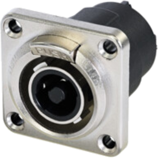 [NLT4FPXX] Neutrik NLT4FPXX – 4-polet speakON chassis-kontakt (hunn)