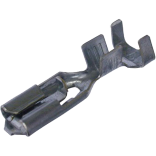 [NLFASTON] Neutrik NLFASTON Faston-kontaktstykke 4.8 mm med positiv lås,  100 stk