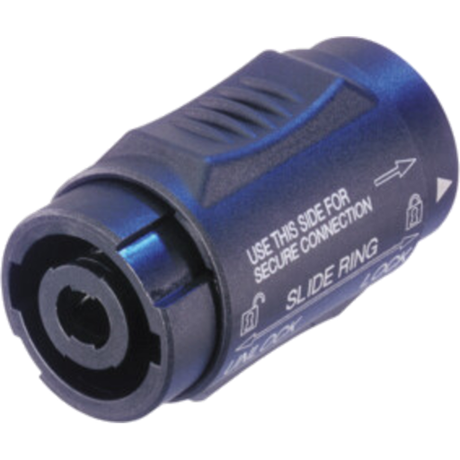 [NL4MMX] Neutrik NL4MMX – 4-polet hann speakON adapter for kabelkobling og forlengelse