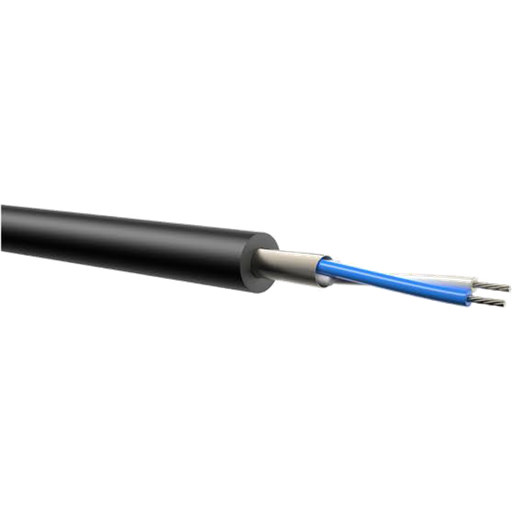 [69450/SW] Dreitec 69450 110 Ohm Digitalkabel – symmetrisk 2 x 0,22 mm² (FRNC) 100m