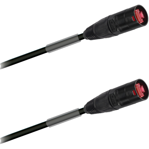 Dreitec 88521 Cat 7 patchkabel med Neutrik etherCON – profesjonell nettverkskabel for lyd, lys og AV-installasjoner