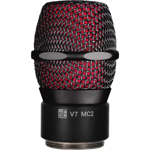 [ V7-MC2-BLK (SEN)] sE Electronics V7 MC2 BLACK – Dynamisk superkardioid mikrofonkapsel til Sennheiser® trådløse systemer