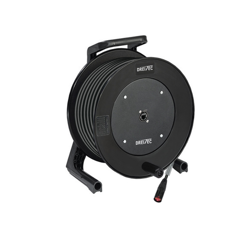 Dreitec Kabeltrommel med Cat 7 – Schill GT310, Neutrik etherCON til Hirose RJ45