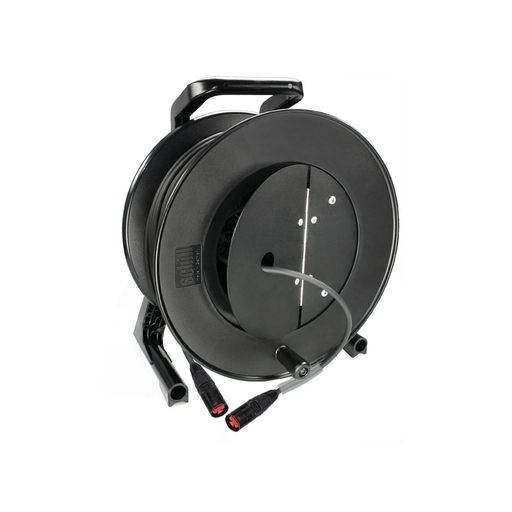 Dreitec Kabeltrommel med Cat 7 og klappdeksel – Schill GT310, Hirose etherCON til Hirose etherCON