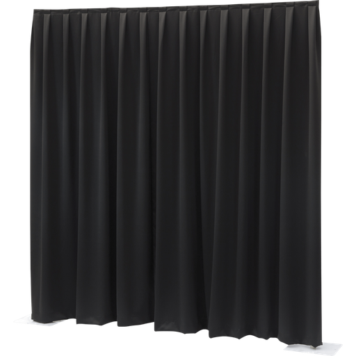 [89433] Wentex P&D Curtain MCS 300 g/m² – flammehemmende moltongardin for Pipe & Drape-systemer