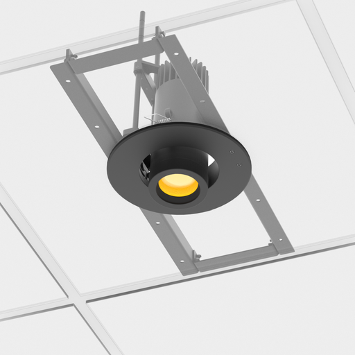 PROLIGHTS Flens for EclDisplay til ceiling adapter kit, sort