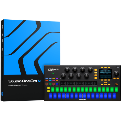 [2777100102] PreSonus ATOM SQ – hybrid MIDI keyboard- og pad-kontroller