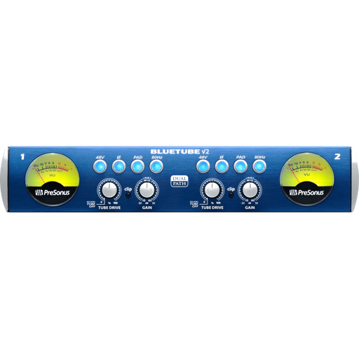 [2777406101] PreSonus BlueTube DP V2 – to-kanals mic/instrument forforsterker med rørkarakter
