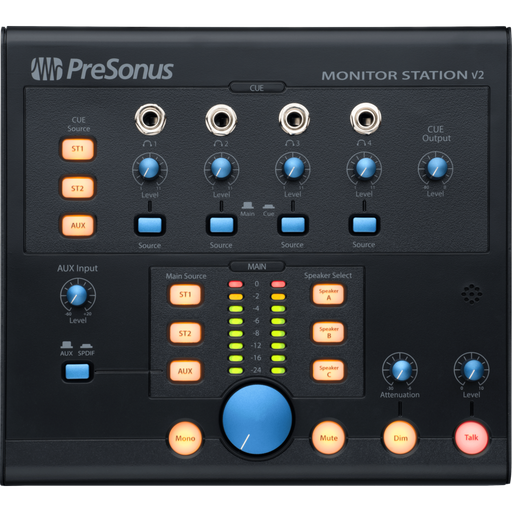 [2777406206] PreSonus Monitor Station V2 – komplett monitor­kontroller for studio